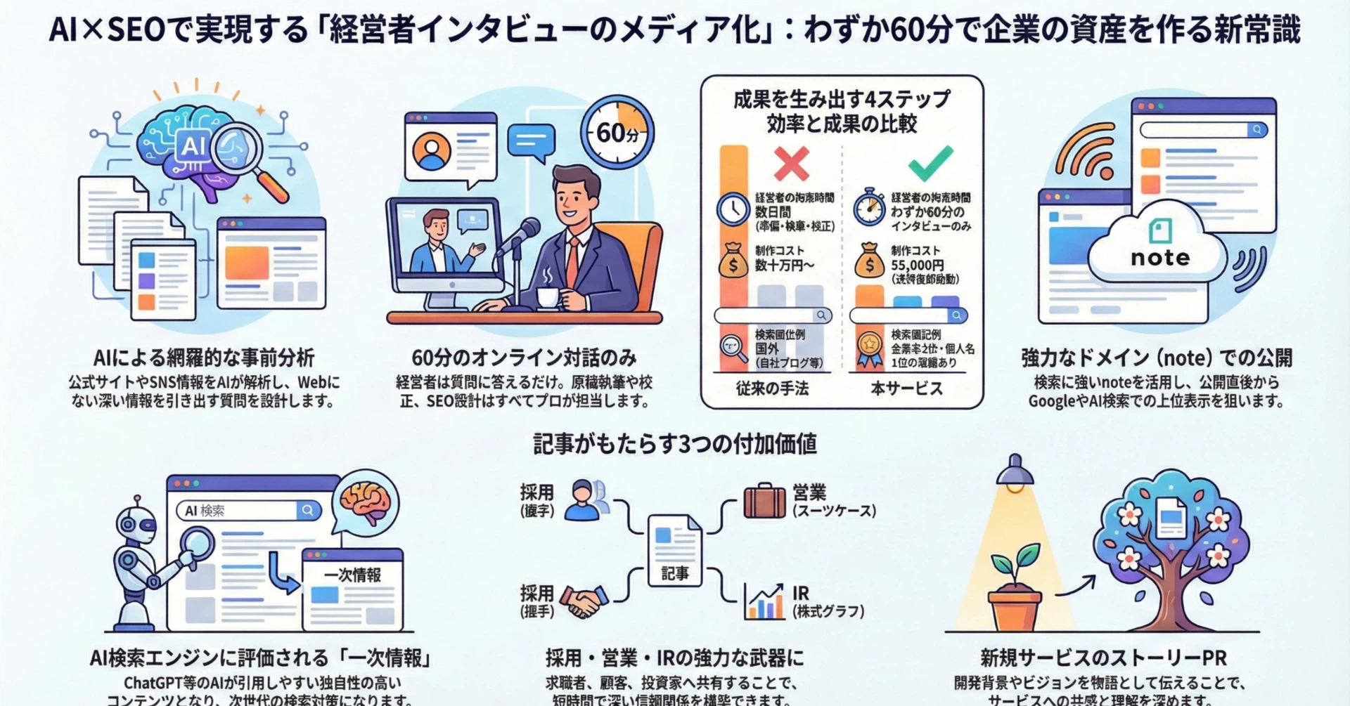 経営者インタビューのメディア化